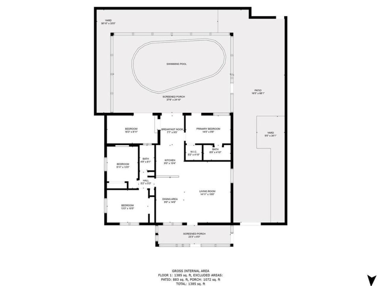 Private Heated Pool Villa In Ftl Near Beach 劳德代尔堡 外观 照片