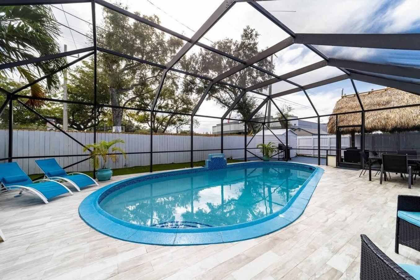 Private Heated Pool Villa In Ftl Near Beach 劳德代尔堡 外观 照片